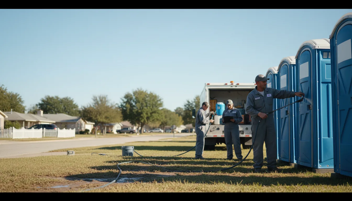 Long-Term Portable Toilet Rental in Sarepta, LA near me